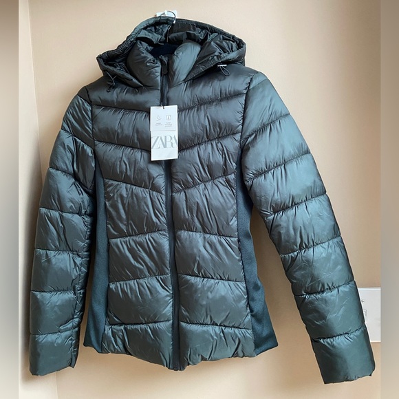 NWT Zara Puffer Jacket - Picture 2 of 8